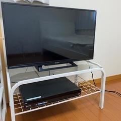 テレビ　2チューナーブルーレイレコーダー　セット