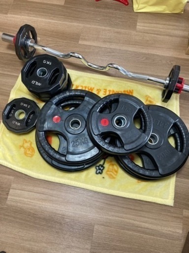 (お取引相手決まりました)50㎜　専用　ラバープレート　オリンピックスーパーカールバー他