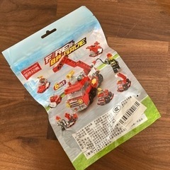 【とにかくカッコいい！】消防車　ブロック　知育玩具　LEGO互換性　匿名配送の画像