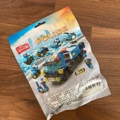 【とにかくカッコいい！】パトカー　警察　知育玩具　LEGO互換性　匿名配送の画像