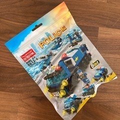 【とにかくカッコいい！】パトカー　警察　知育玩具　LEGO互換性　匿名配送の画像