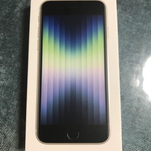 iphone SE 64G 完全に未使用(開封だけ)