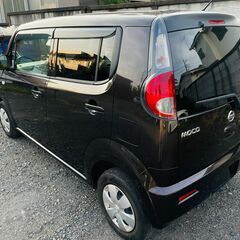H.23(2011)年 日産 モコ S 車検2年付き/内外装綺麗 ブラウン 走行98,000kmの画像