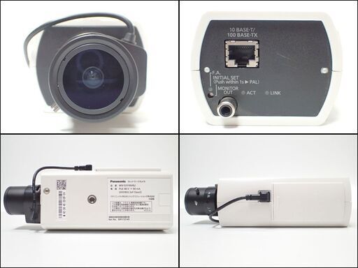 D412 パナソニック WV-S1110VRJ 屋内HDボックスネットワークカメラ