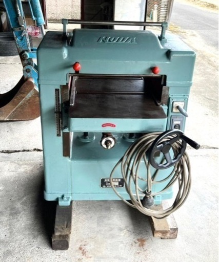 野田鉄工所☆自動一面鉋盤　NK-16-3☆自動カンナ☆引き取り限定☆愛知県江南市