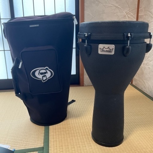 【値下】REMO ジャンベ　12 ブラック