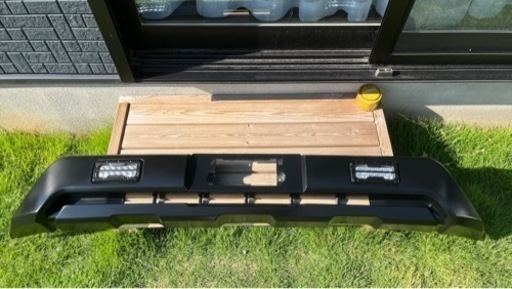 ハイエース　ワイド　バンパーガード　LED