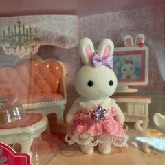 新品‼︎シルバニア風★うさぎさんの素敵なお部屋セット♪の画像