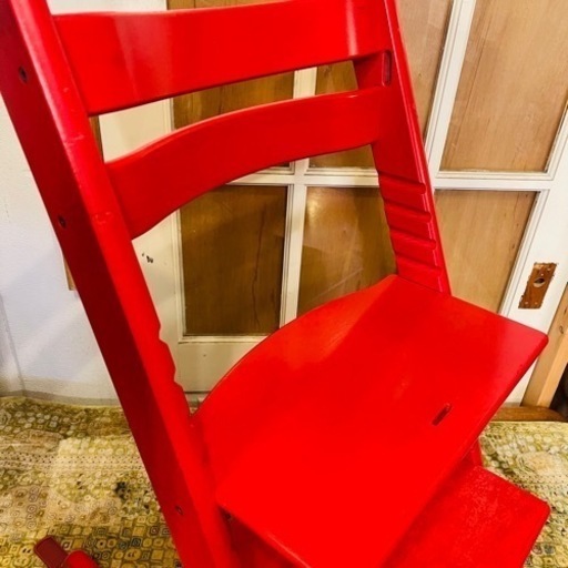 【売約済み】STOKKE　ストッケ　トリップトラップ　ナチュラル　ブナ材　無垢　ベビーチェア　キッズチェア　ダイニングチェア　子供　ナ