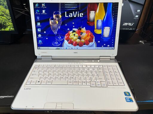 【中古】NEC LaVie LL550/W （Windows 11 アップグレード済）
