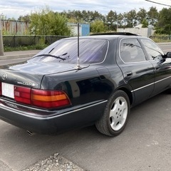 車検R5/1 トヨタ セルシオ B仕様 タイベル交換済 サンルーフ＆バイザー 記録簿多数有の画像