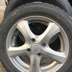 【商談中】軽自動車　アルミホイール＋スタッドレス　14-4.5J　+45　155/65Ｒ14　４本セット
