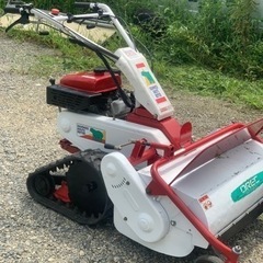 四日市発★ORECオーレックハンマーナイフモア HRC802B クローラータイプ　10馬力　再塗装　整備済　実働品の画像