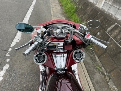 バチバチフルカスタム‼︎ 【YAMAHA マグザム】ワインレッド‼︎ スピーカー付‼︎