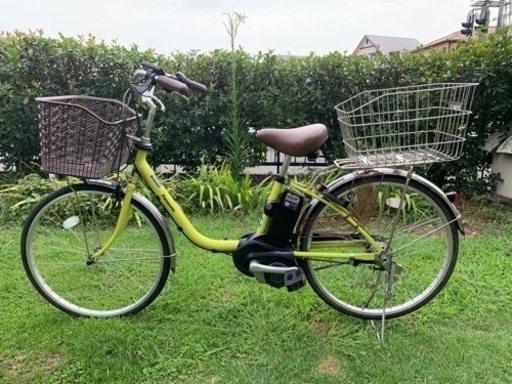 電動アシスト自転車　Panasonicビビ・SX 24インチ