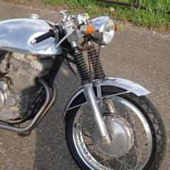 GB250クラブマン 1型 MC10 カフェレーサー仕様 タイヤ・チューブ新品の画像