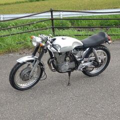 GB250クラブマン 1型 MC10 カフェレーサー仕様 タイヤ・チューブ新品の画像