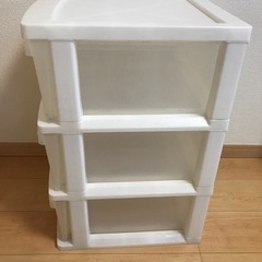 ニトリ　クローゼットチェスト　3段の画像