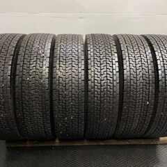 札幌発 引取OK YOKOHAMA ZEN903ZW 225/80R17.5 123/122L 17.5インチ トラックタイヤ スタッドレス 6本 バリ溝 4t ファイター等　(TU187)クレジットカード QRコード決済可能