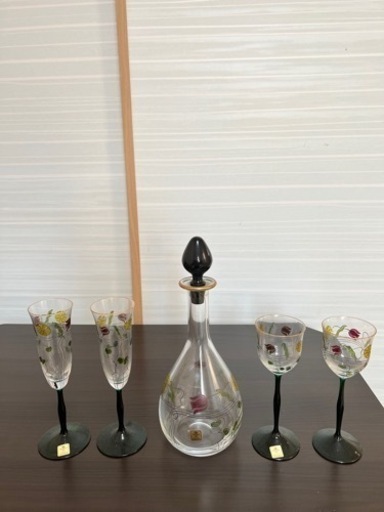ブランド　デキャンタ　グラスセット