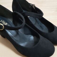 厚底パンプス