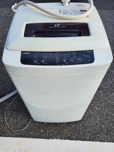 値下げ)ハイア－ル4.2L洗濯機