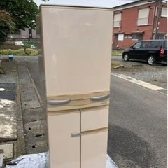 4ドア 冷蔵庫 両開き シャープ 365L SJ-PV37K-C...