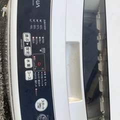 引渡し済　AQUA4.5kg全自動洗濯機　AQW-S45EC（W）の画像