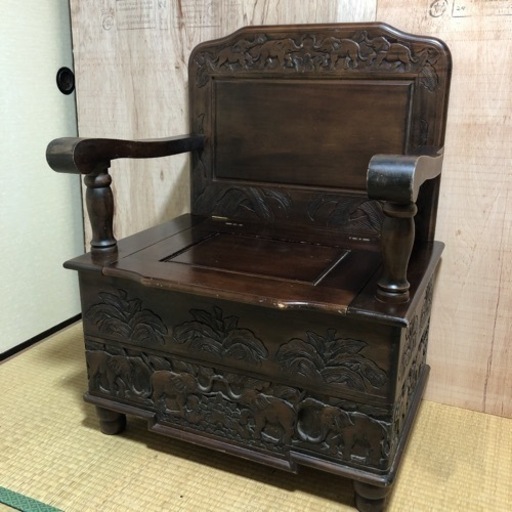 バリ家具 無垢材 モンクスベンチ ハンドメイド