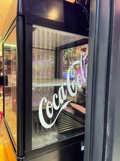 Coca-Cola 冷蔵庫　ショーケース　ディスプレイ　クーラー
