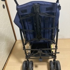 2人乗りベビーカー　縦型　キンダーワゴンの画像