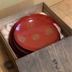 朱塗りの盃　婚礼用