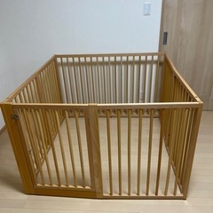 木製ペットゲージの画像