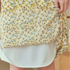 花柄ワンピース　美品の画像