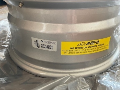 未使用品 希少 antera type309 15inch 7j 35
