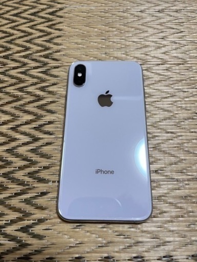 iphoneXS 64GB simフリー シルバー