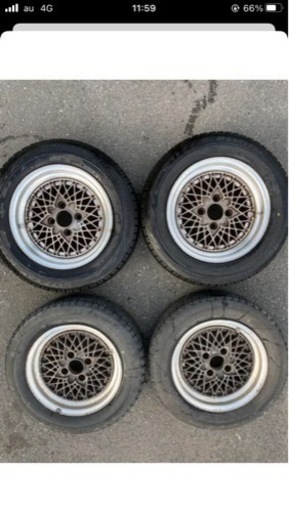 ホシノレーシング　インパル　プロメッシュ　15インチ　4本　pcd114.3