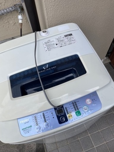 2012年製　Haier ハイアール　4.2キロ全自動洗濯機（受渡予定）