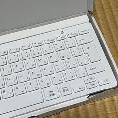 パソコン、スマホ、iPhone、タブレット用ワイヤレスキーボードの画像