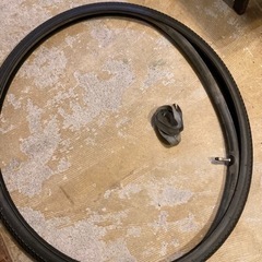 27インチ　自転車　新品　タイヤ　チューブ　リムバンドセット　マ...