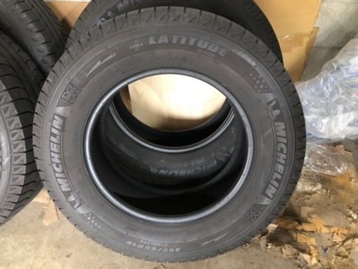 ミシュランLatitude X-ICE 265/65R18 2019年製造　バリ山　室内保管