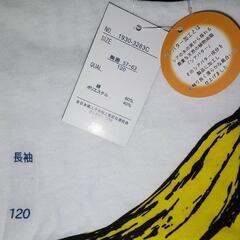 ロングTシャツ 120サイズの画像