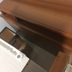 ダブルベッド　収納付き【お話し中】