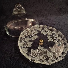 花柄ケーキドームの画像