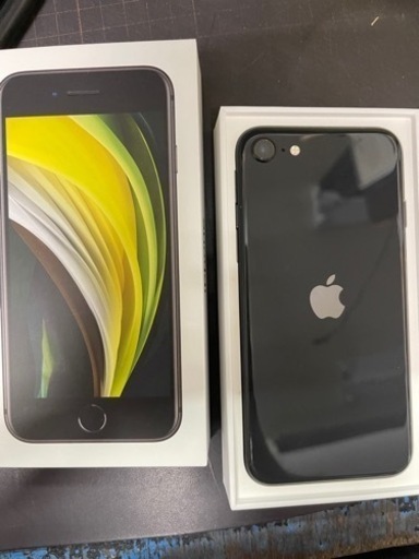iPhoneSE 第2世代 128GB ブラック MHGT3J/A 2022/08/27