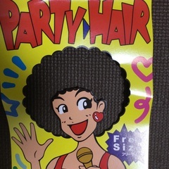 パーティーヘアー　かつら　被り物　全身タイツ　イベント　宴会の画像