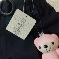 クマぬいぐるみ付 キュロット 100サイズの画像