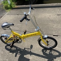 ノンパンク仕様　折りたたみ自転車