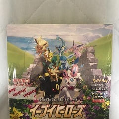 ポケモン - イーブイヒーローズ4ボックス　シュリンク付き シュリンク付き 未開封 ポケモンカードゲーム イーブイ