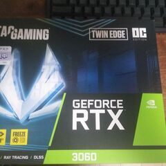 ZOTAC ゾタック ZTRTX3060TWINEDGEOC-12GBGDR6/ZT-A30600H-10M [ZOTAC GAMING GeForce RTX 3060 TwinEdge OC